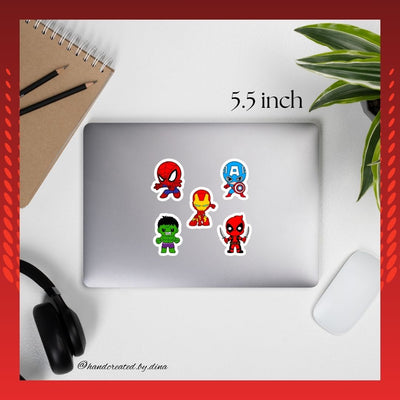 Kid’s Bubble-free stickers, Laptop Stickers