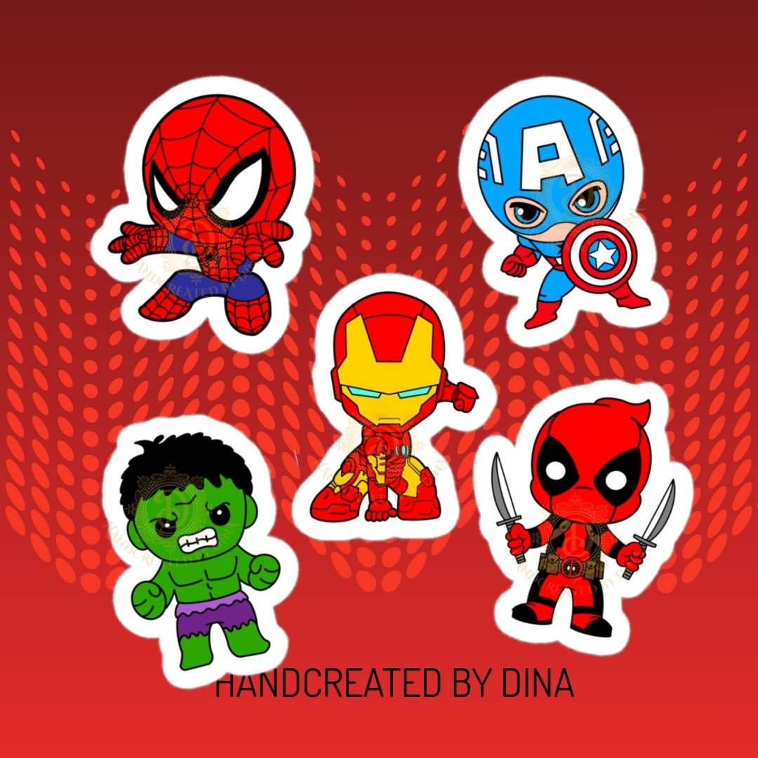 Kid’s Bubble-free stickers, Laptop Stickers