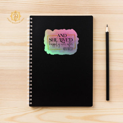 Holographic Affirmation Sticker Set 2, Notebook Sticker Set Perfect for Decorating