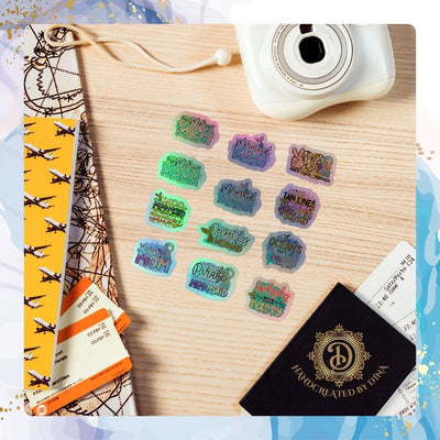 Holographic Mermaid Sticker Set 1