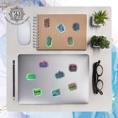 Holographic Mermaid Sticker Set 1