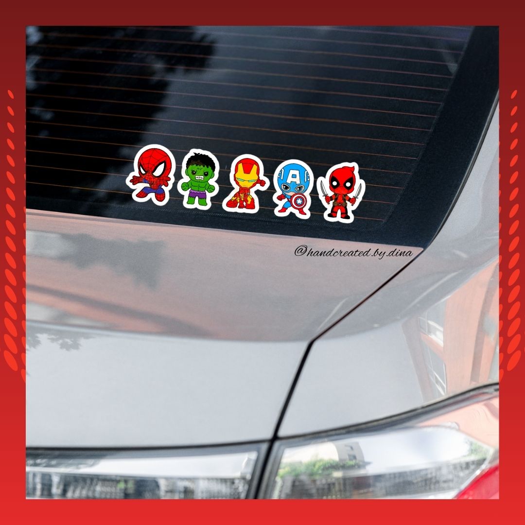 Kid’s Bubble-free stickers, Laptop Stickers