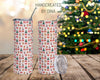 Christmas Print Stainless Steel Tumbler, Durable Insulated Travel Cup for Hot or Cold Beverages, Perfect Gift for Outdoors Enthusiasts