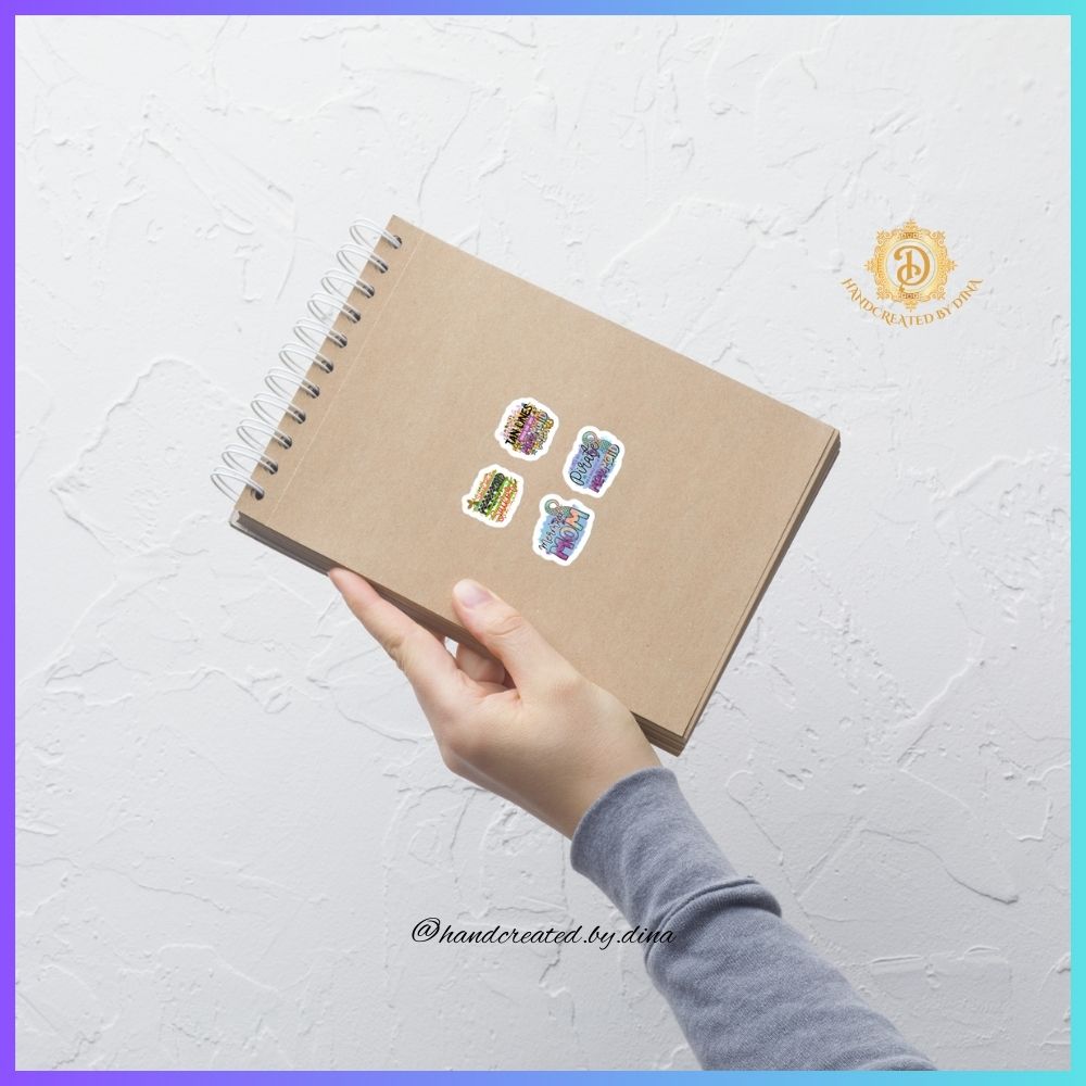 Bubble-free Mermaid Mom Stickers, Mermaid Stickers for Notebooks—Great for Crafting