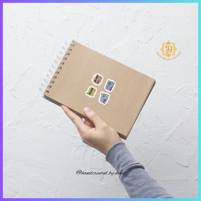 Bubble-free Mermaid Mom Stickers, Mermaid Stickers for Notebooks—Great for Crafting