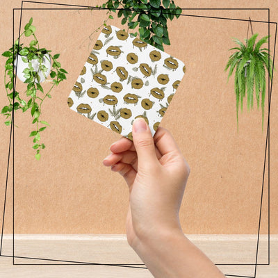 Lips Cork-back Coaster, Beverage Coaster, Coffee Coaster, Bar Decor, Sustainable Coaster, Drink Accessory, Gift for Hostess