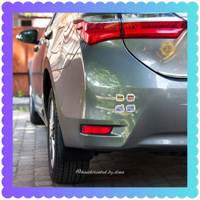 Bubble-free Mermaid Mom Stickers, Mermaid Stickers for Notebooks—Great for Crafting