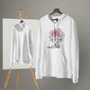 Adidas Floral Print Hoodie Fleece Sweatshirt, Cozy Activewear, Unisex Attire, Warm Loungewear, Sporty Casual Hoodie