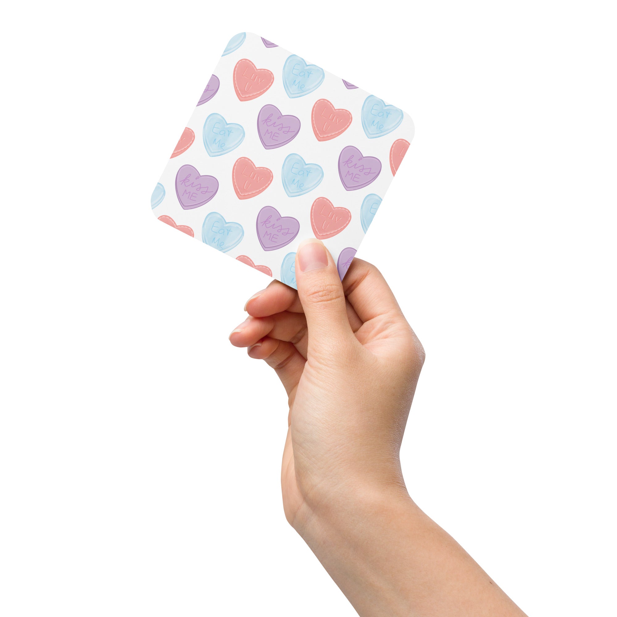 Candy Cork-Back Coaster, Coffee Coaster, Durable Coaster, Desk Accessory, Dining Decor, New Home Gift