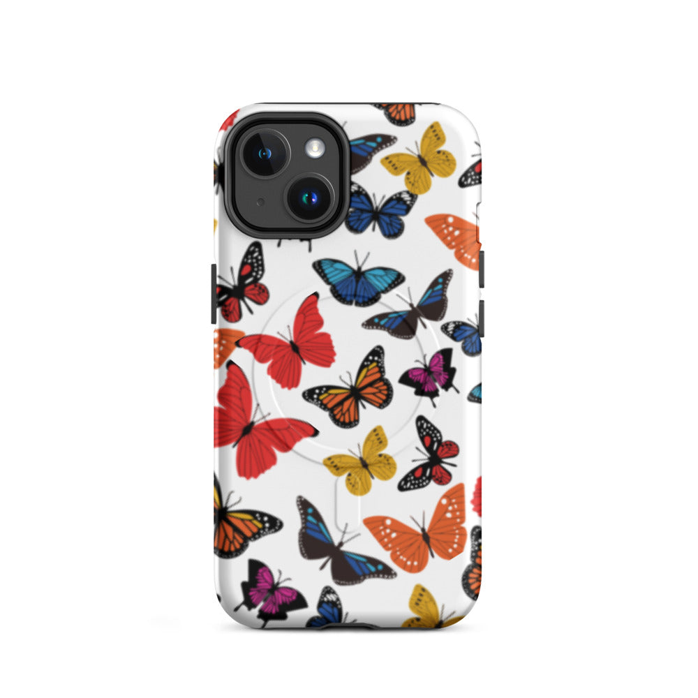 MagSafe® Butterfly Tough Case for iPhone®, Durable Phone Cover, Shockproof iPhone® Case, Protective iPhone® Case, Gift