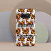 Floralfly (Yellow) Tough Case for Samsung, Durable Phone Case, Samsung Protective Cover, Shockproof Samsung