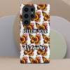 Floralfly (Yellow) Tough Case for Samsung, Durable Phone Case, Samsung Protective Cover, Shockproof Samsung