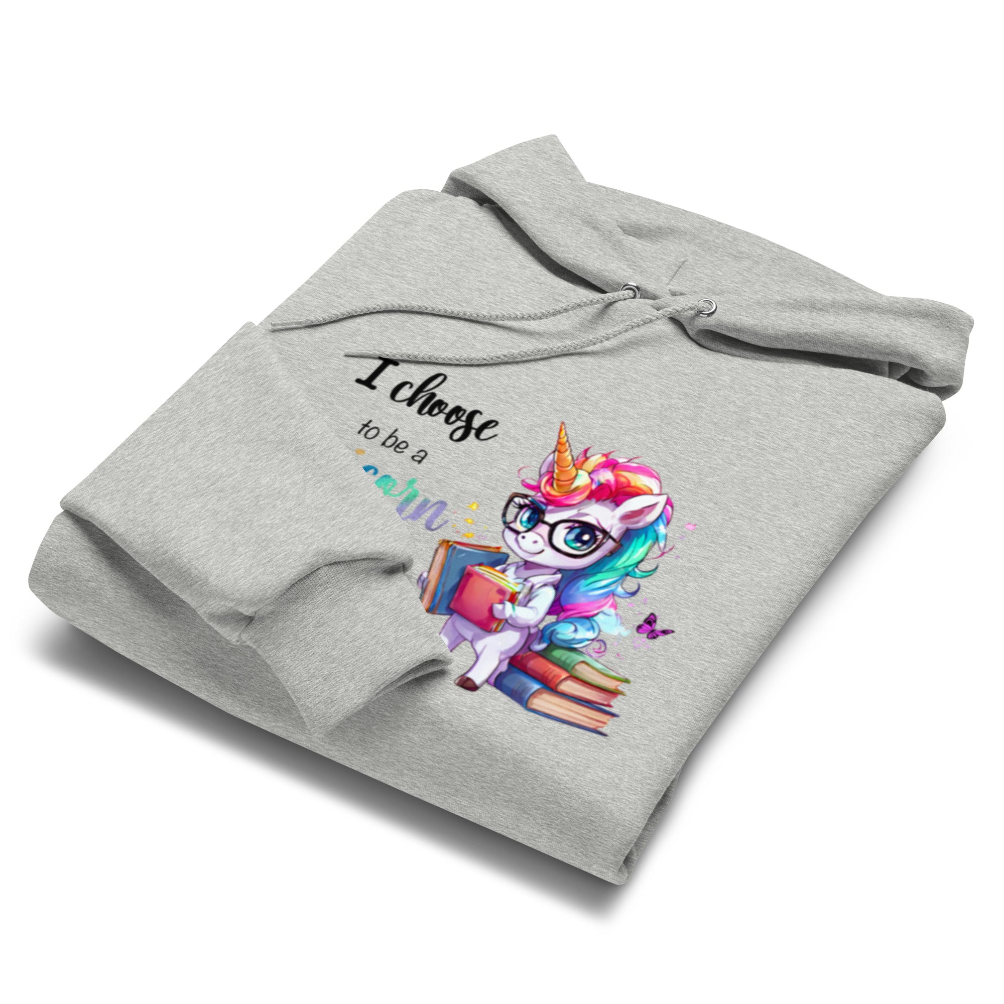 Champion Unisex Unicorn Graphic Hoodie, Hooded Sweatshirt, Comfortable Hoodie, Durable Sweatshirt, Relaxed Fit, Sporty Casual